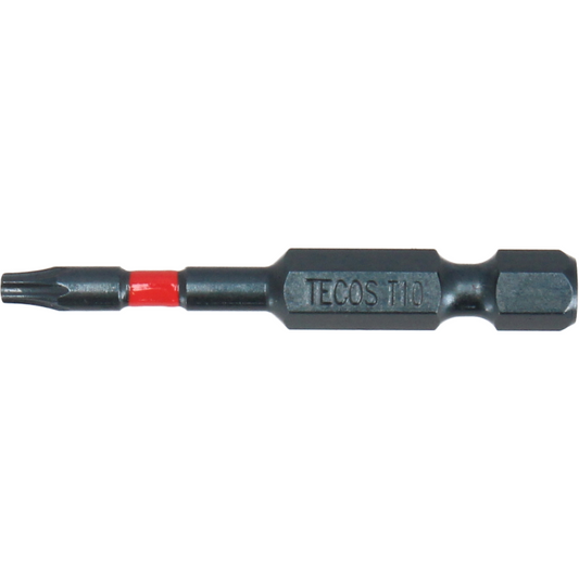 Tecos Impact  Torx Bits TX10 × 50 mm - 3 stk.