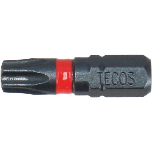 Tecos Impact Torx Bits TX30 × 25 mm - 3 stk.