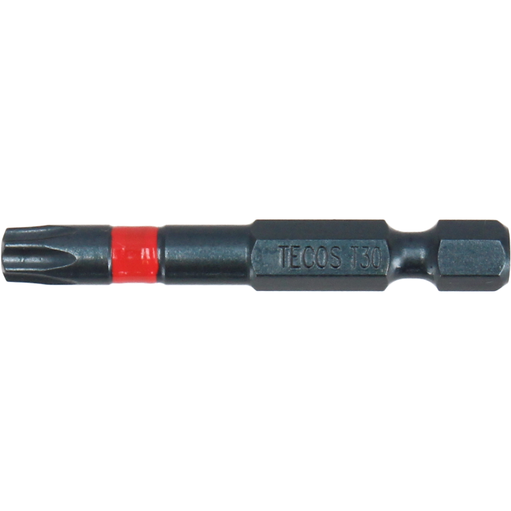 Tecos Impact Torx Bits TX30 × 50 mm - 3 stk.