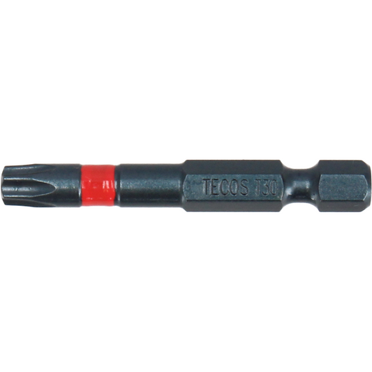 Tecos Impact Torx Bits TX30 × 50 mm - 3 stk.