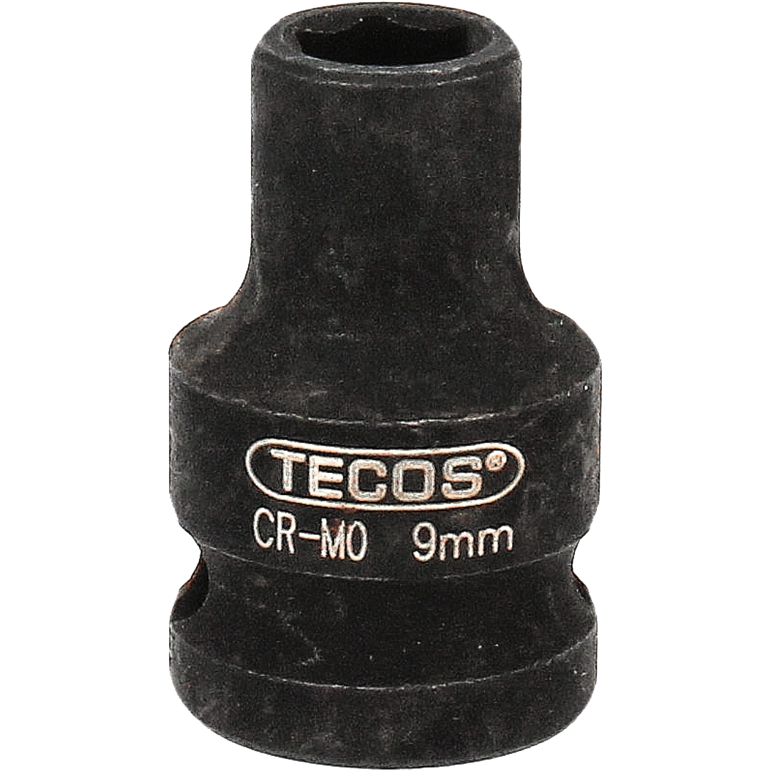 Tecos kraftpipe kort , 9 x L30 mm x 3/8"