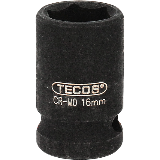 Tecos kraftpipe kort , 16 x L30 mm x 3/8"