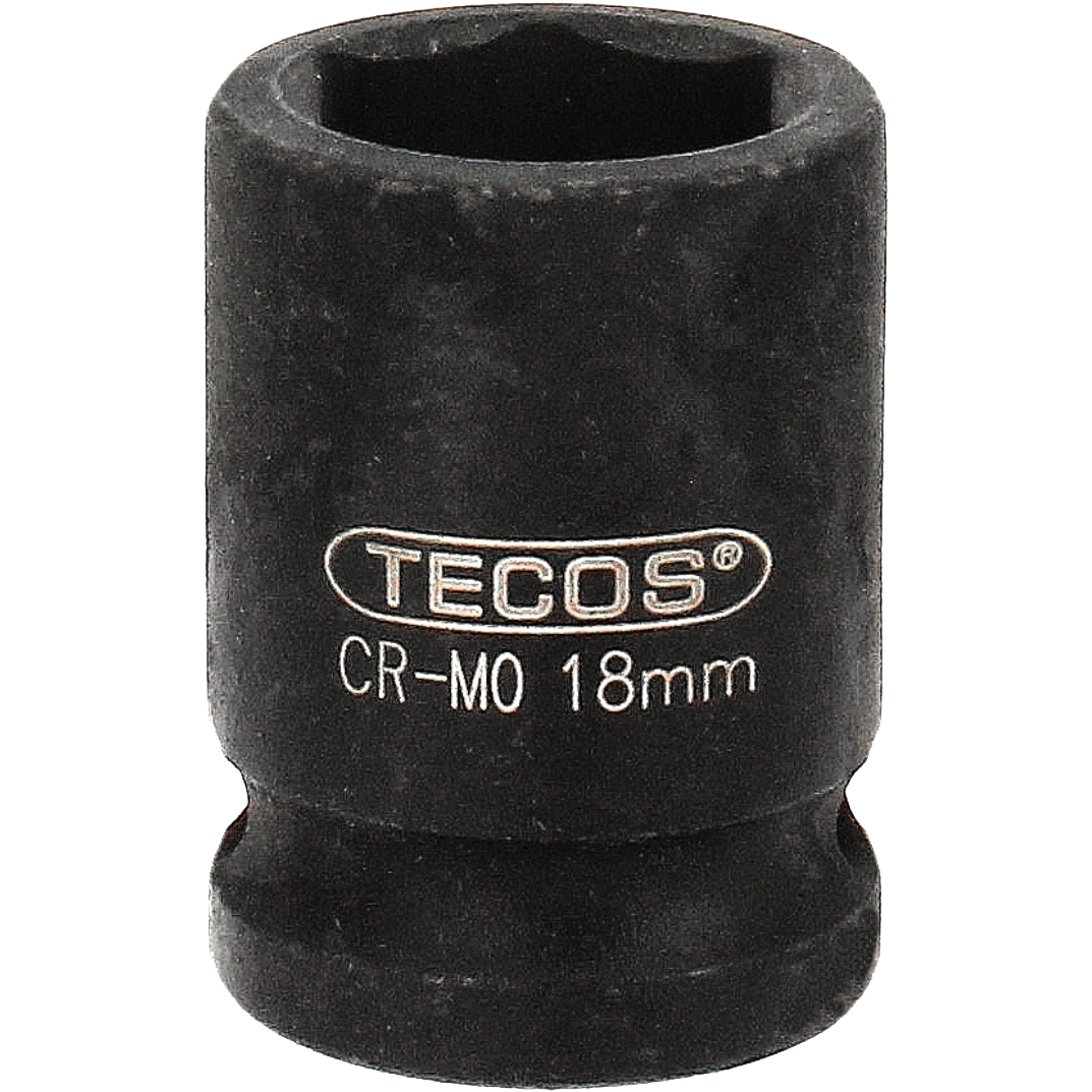 Tecos kraftpipe kort 18 x L30 mm x 3/8"