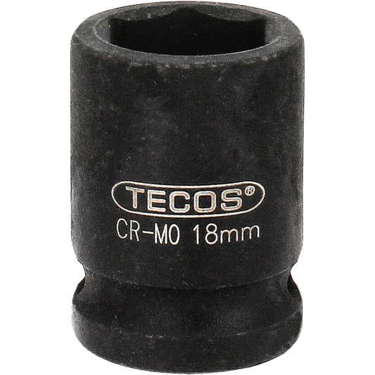 Tecos kraftpipe kort 18 x L30 mm x 3/8"