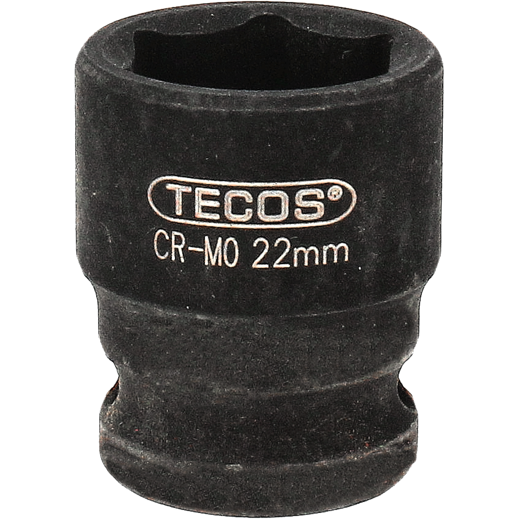 Tecos kraftpipe kort , 22 x L30 mm x 3/8"