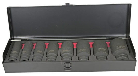 Tecos Kraftpipesett 1/2" x 78 mm 8 deler