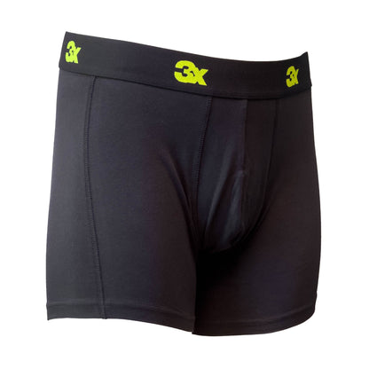 Elbrus Unisex Boksershorts 3PK Sort/Blå/Marine - størrelse XXL