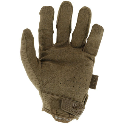 Detaljbilde av Mechanix The Original Coyote arbeidshanske som viser finish, dimensjoner og bruksområde i praktisk arbeid. Mechanix The Original Coyote er en allround arbeidshanske/taktisk hanske med god fingerfølelse, slitestyrke og komfort. Relevante søkeord inkluderer Arbeidshansker, 3x, 3X Workwear, allround hansker, arbeidshanske, arbeidshansker, profesjonelle verktøy, verkstedutstyr og NextPro.