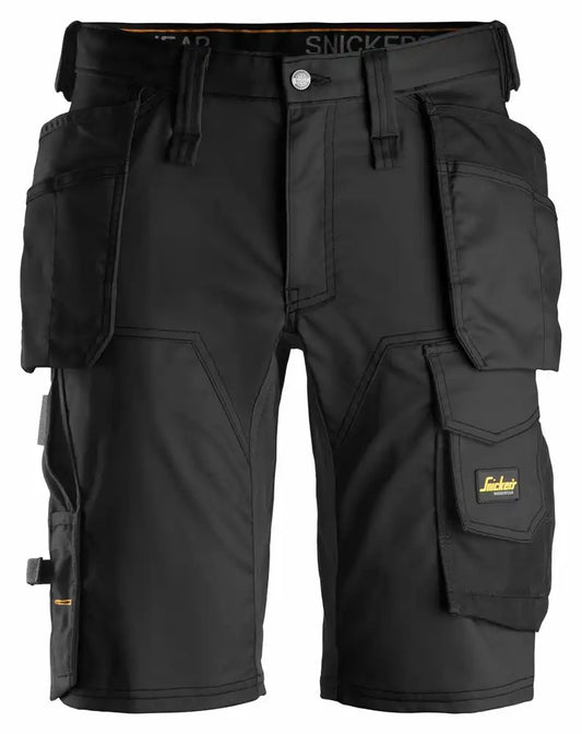 Snickers Arbeidsshorts med stretch og hylsterlommer 6141 SOR/SOR