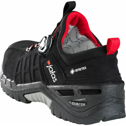 JALAS® 9968 EXALTER GTX vernesko for herre med BOA®-lukking, vanntett GORE-TEX, aluminium tåhette, og spikertrampbeskyttelse, designet for optimal komfort og beskyttelse i alle årstider.