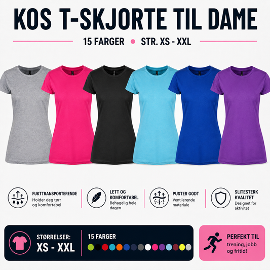 Kos Dame T-skjorte 1810