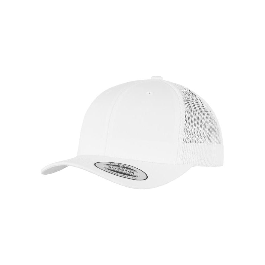 FlexFit FL6606 Retro Trucker Hvit