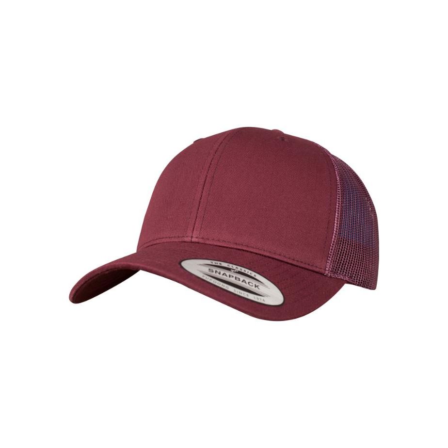 FlexFit FL6606 Retro Trucker Maroon