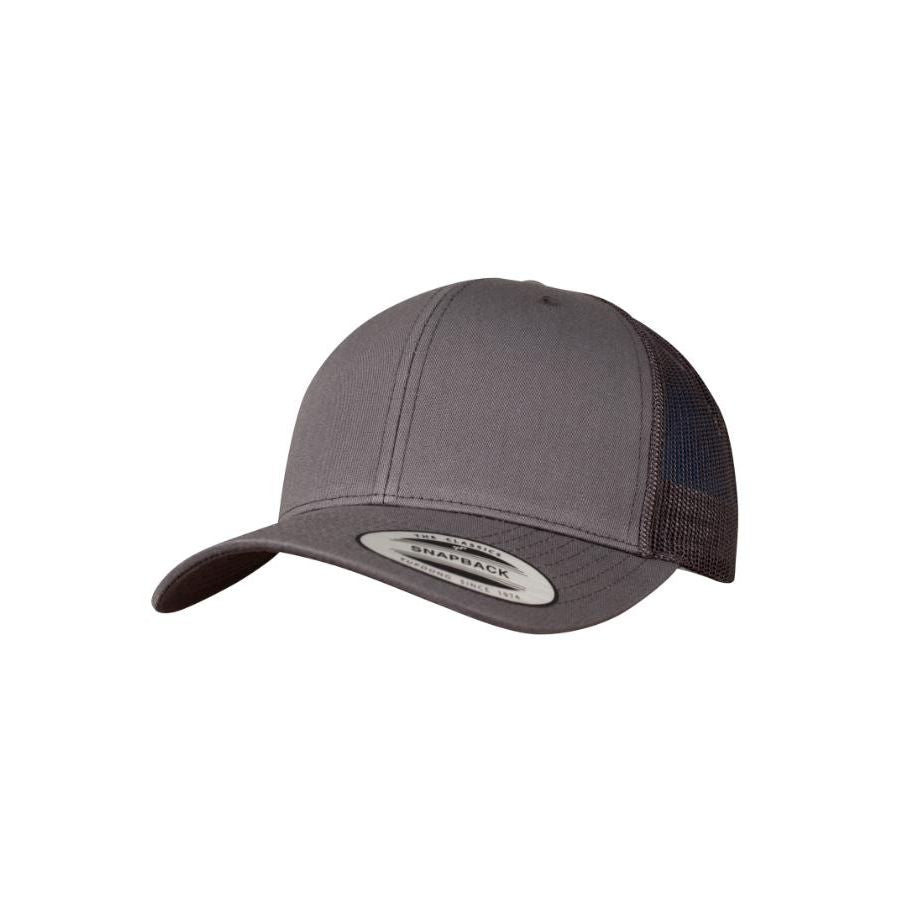 FlexFit FL6606 Retro Trucker Mørk Grå