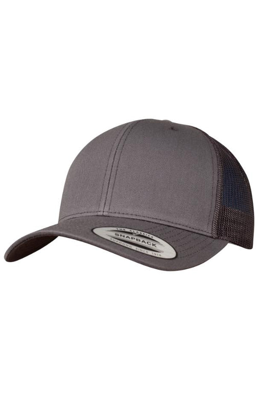 FlexFit FL6606 Retro Trucker Mørk Grå