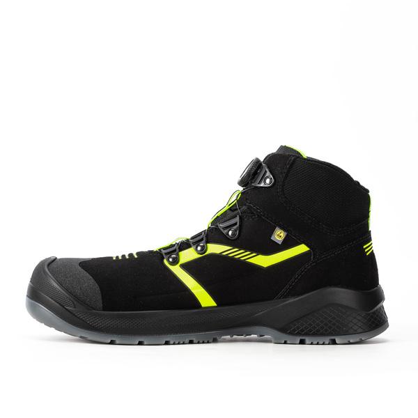 Sixton Scatto High BOA S3S FO SC SR ESD - størrelse 38