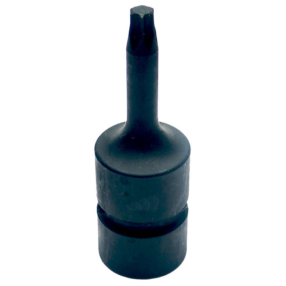 Detaljbilde av Tecos Kraftpipe Torx 1/2" x 55 mm lengde som viser finish, dimensjoner og bruksområde i praktisk arbeid. Beskrivelse Tecos Kraftpipe Torx 1/2" x 55 mm er en kraftig Torx-pipe for slagverktøy og muttertrekker. Relevante søkeord inkluderer Kraftpipe, 1/2, 55 mm, CrMo, kraftpipe, kraftpipe torx, profesjonelle verktøy, verkstedutstyr og NextPro.