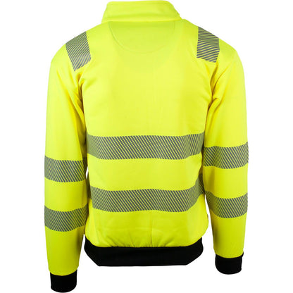 Dalby Safety Gul zip-genser klasse 3 - M
