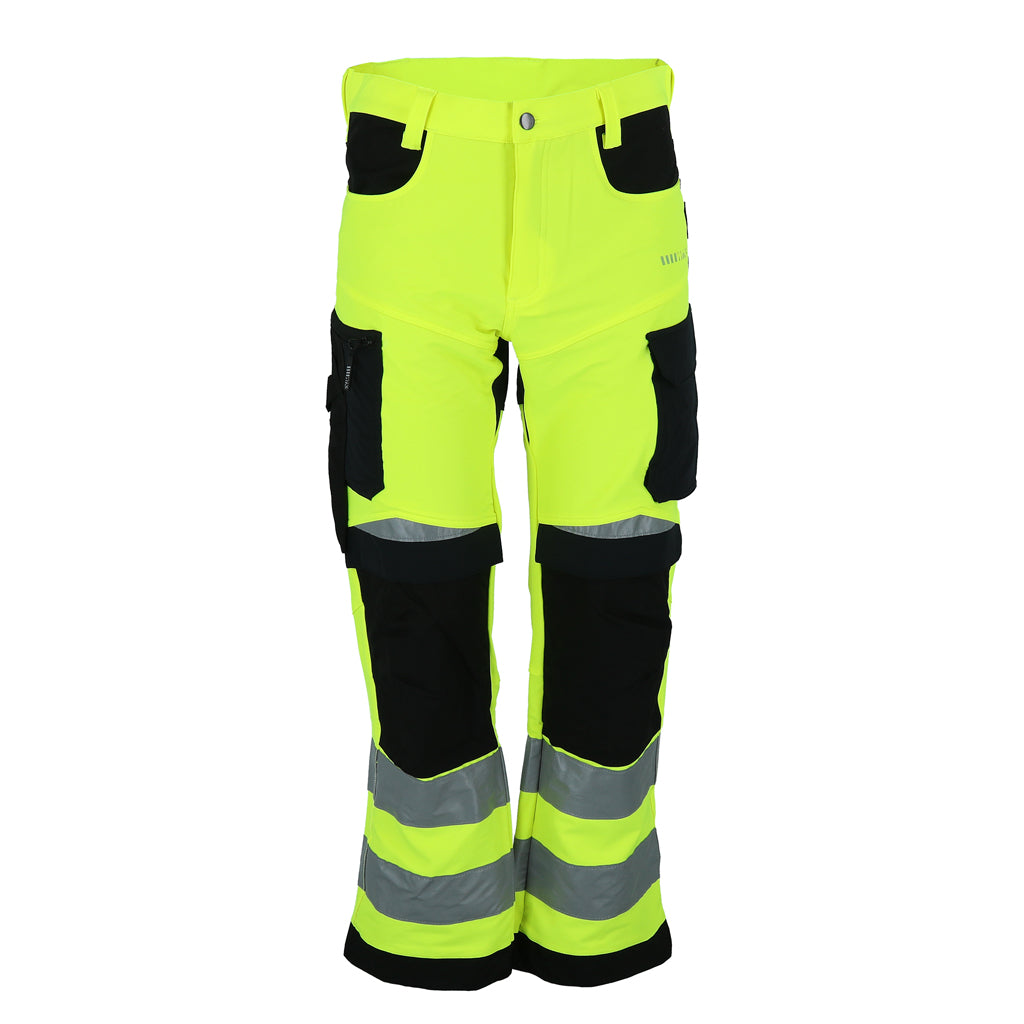 WRKS. Bismuth Roofpant High Vis,Safety Yellow / Black Beauty