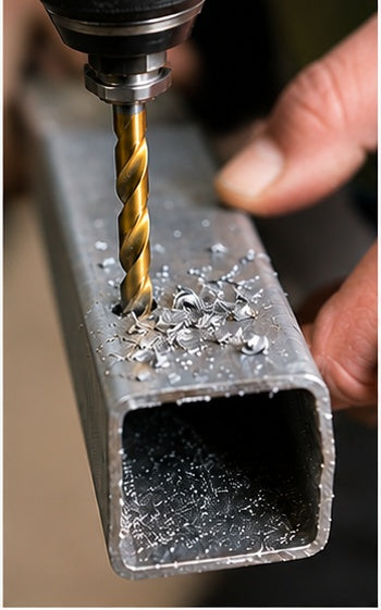 Tecos HSS TiN-Coated Metallborsett – 220 deler