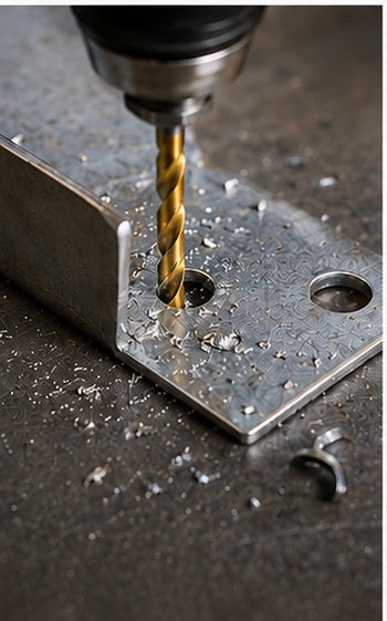 Tecos HSS TiN-Coated Metallborsett – 220 deler