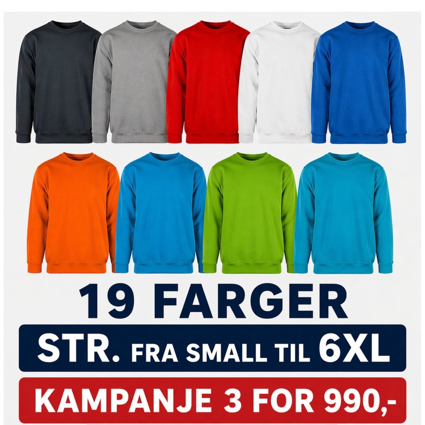 Produktbilde av Collegegenser fra NextPro i profesjonell kvalitet for håndverkere, mekanikere og verksteder. Beskrivelse Vår bestselgende unisex collegegenser i super kvalitet. Relevante søkeord inkluderer Genser, 3x, 3X Workwear, Collegegenser, genser, overdel, profesjonelle verktøy, verkstedutstyr og NextPro.